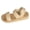 A, variant on Women's Flatform Sandals Elastic Ankle Strap Wide Width Slip on Lightweight Casual Summer Beach Shoes