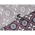 thumbnail image 5 of oneOone Velvet Wine Fabric Floral & Tiles Moroccan Craft Projects Decor Fabric Printed By The Meter 58 Inch Wide, 5 of 5