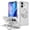 Clear, variant on Dteck Clear Magnetic Case for iPhone 17,Shockproof TPU+PC Anti-Yellow Case Compatible with Mag Safe 360° Rotatable Invisible Ring Stand Shockproof Cover,Clear