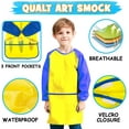 thumbnail image 4 of 69 Pack Paint Set, Shuttle Art Art Set with 30 Colors Acrylic Paint, Wood Easel, Canvases, Painting Pad, Brushes, Palette, Smock & Storage Gag, Complete Paint Set for everyone, 4 of 8