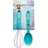 Zak Designs Lets Bake! Whisk and Spoon for Cooking with Kids, Princess Elsa