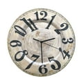 thumbnail image 1 of Eangee Home Design m1502 Clock Wall Decor Pearl with Black Numbers, 1 of 1