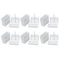 thumbnail image 4 of 6X 2 in 1 White 24 Pieces Microscope Slides Staining Rack Dish Set, 4 of 10