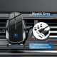 thumbnail image 4 of Cargador inalámbrico universal para coche con sensor electromagnético de 15 W. Negro, 4 of 4