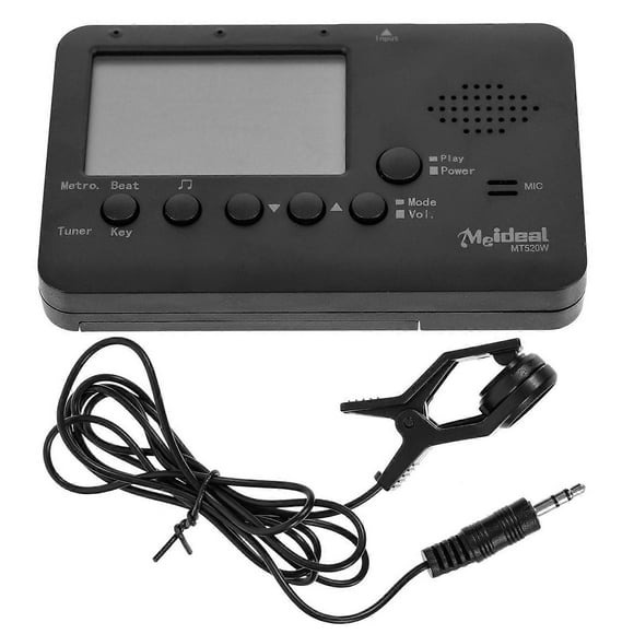 1 set of Wind Instruments Tuner Alto Saxophone Tuner Flute Tuner Trumpet Tuner10.00X6.30X1.80CMBlack