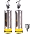 thumbnail image 1 of Stainless Steel Olive Oil Dispenser - Pour Spout, Soy Sauce Container (500ml), 1 of 4