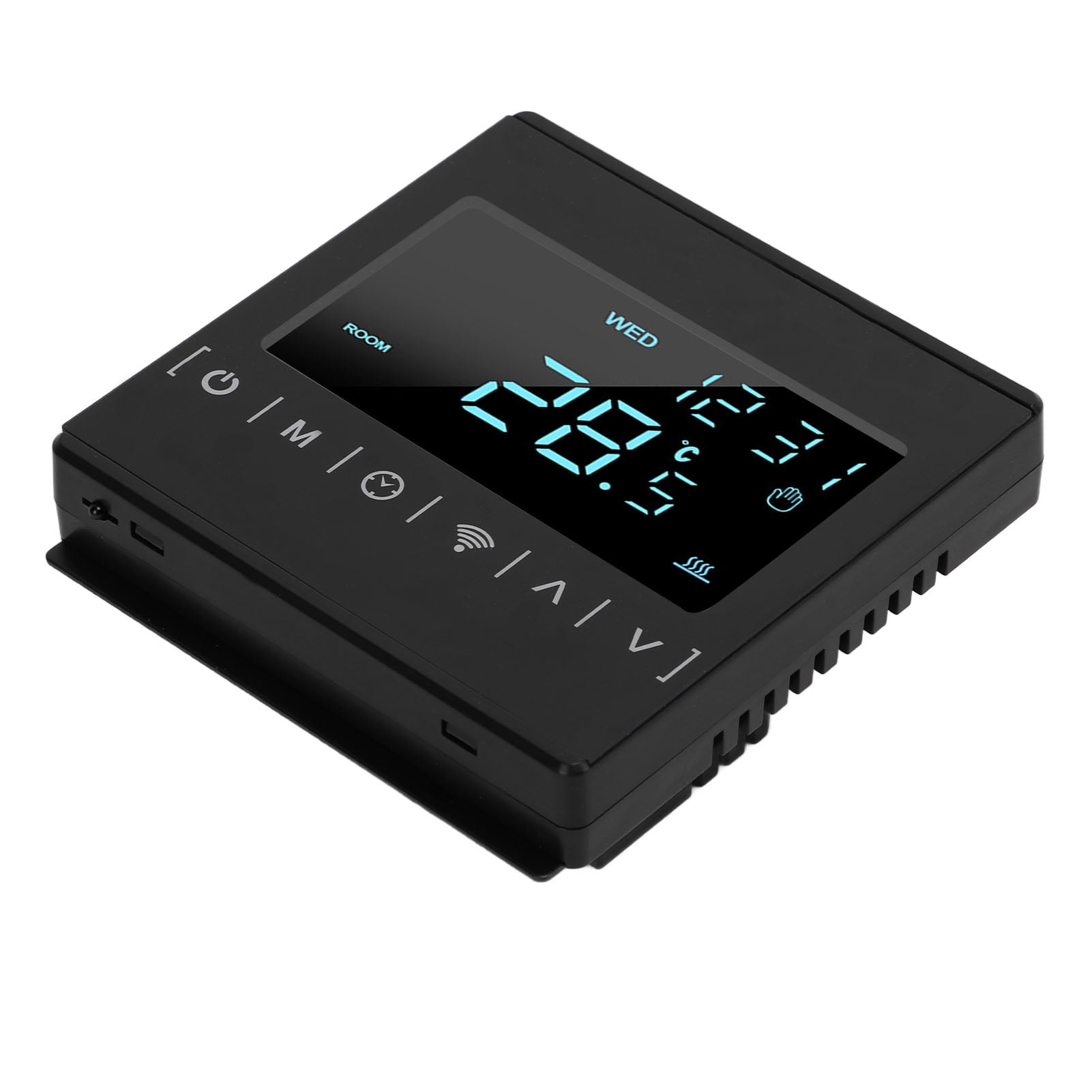 EBTOOLS Temperature Controller,LCD Temperature Controller,MH1823 Wifi Thermostat Smart LCD APP Voice Control Temperature Controller AC 85V‑250V
