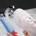 thumbnail image 5 of Soft Bristle Shoe Cleaning Brush - Gentle Wool Clothes Brush That Won’t Hurt Shoes Fabric, Multi-Purpose Cleaning Brush for Footwear Clothing Upholstery, Ergonomic Handle Scrub Brush, 5 of 7