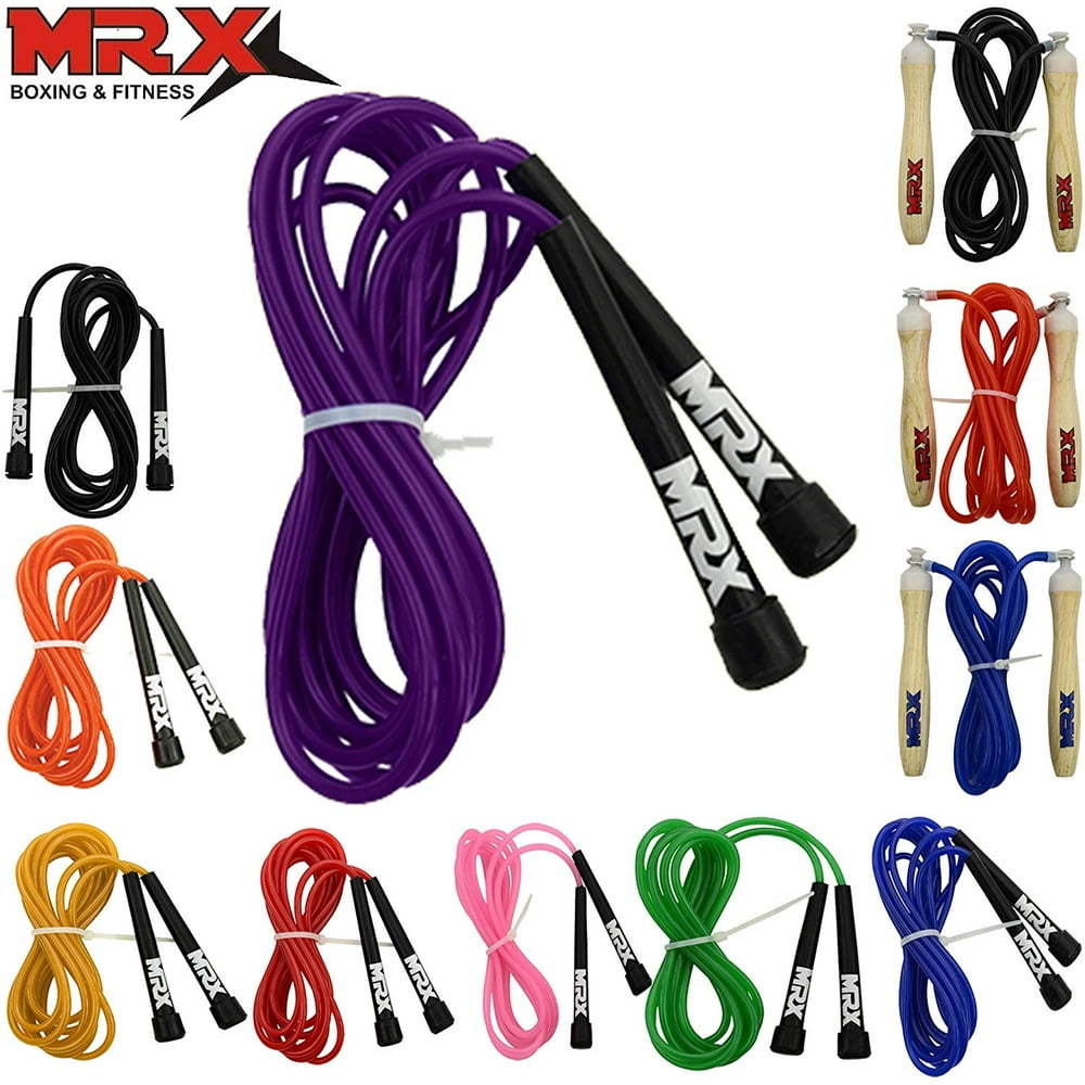 MRX 9' PVC Jump Rope for Cardio Fitness Versatile Jump Rope for Both