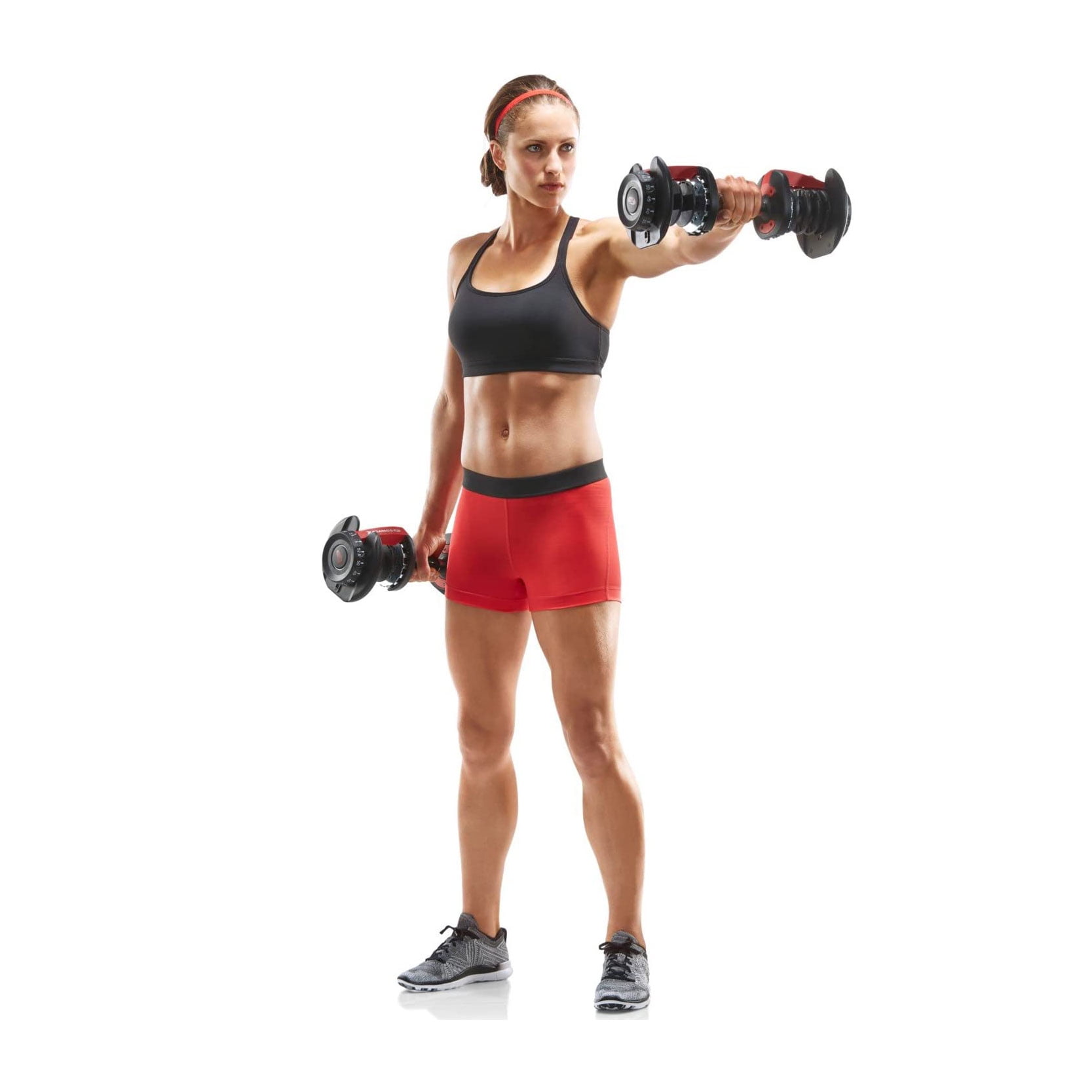 Bowflex SelectTech 552 Adjustable Workout Exercise Dumbbells Weight Set Pair Walmart