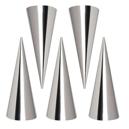 

Alexsix 5/10/17/20/30 PCS Hollow Horn-shaped Mold Stainless Steel Cannoli Screw Tubes Kitchen Tool for Cake