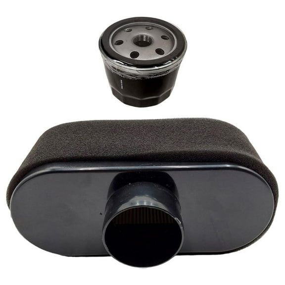 Air Filter And Oil Filter For John Deere S240 W36R X310 Z445 Fits MIU12555