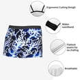 thumbnail image 6 of Daiia Blue Lightning2 Men's Underwear Boxer Briefs, Cotton Stretch Moisture-Wicking Underwear-Medium, 6 of 9