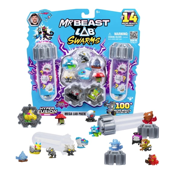 Microbestias coleccionables MRBEAST LAB Swarms Serie 3