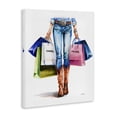 thumbnail image 3 of Stupell Industries Southwestern Country Girl Shopping Bags Canvas Art, 24 x 30, by Amanda Greenwood, 3 of 8