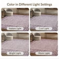 thumbnail image 7 of ODIKA 4'x6' Ultra-Soft Area Rug, Greece Greek Key Vintage Meander Bordered Fret Motifs Border None Washable, Bare feet friendly, Silk-Touch for Bedroom Home office, 7 of 7