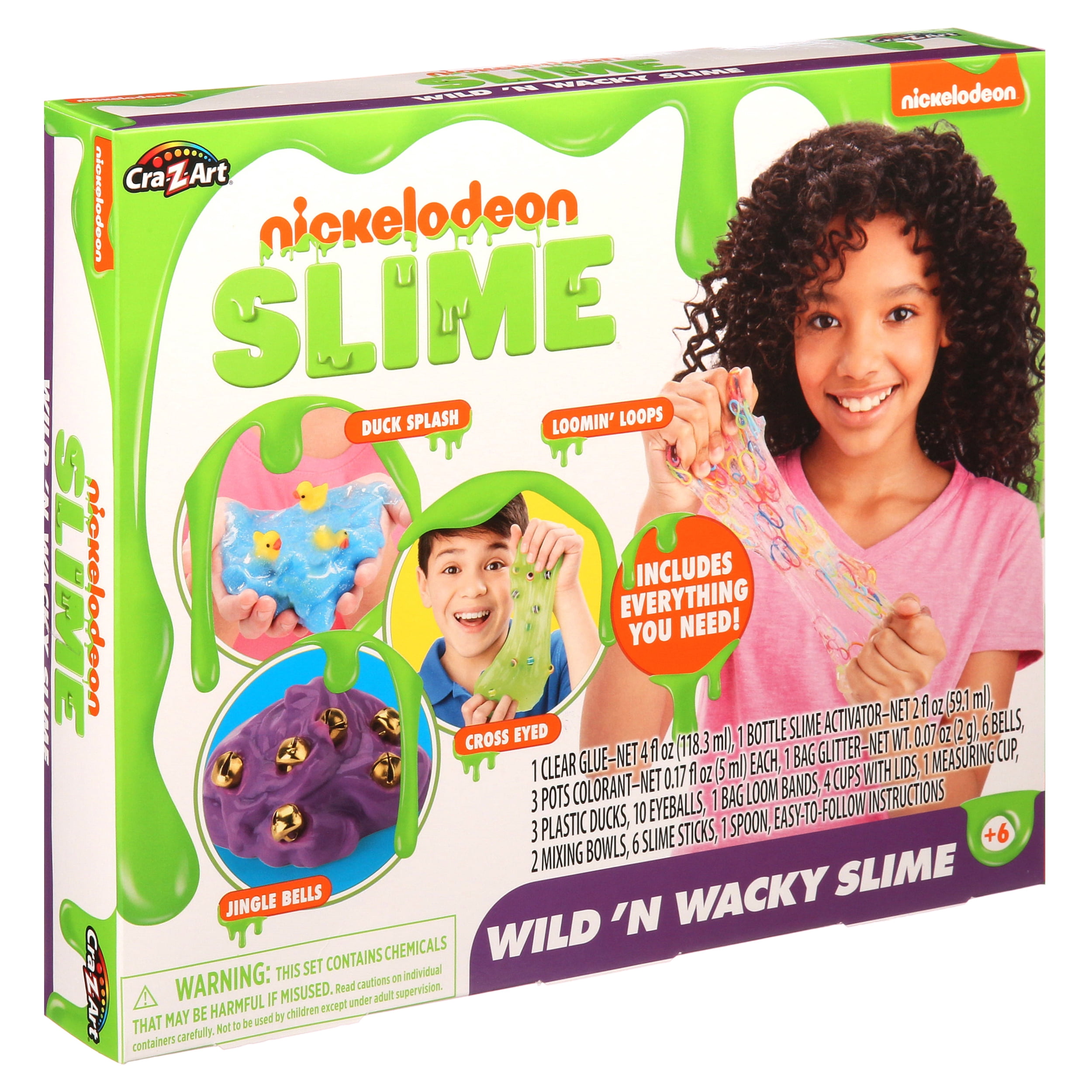 Cra-Z-Art Nickelodeon Make Your Own Wild N Wacky Slime Kit
