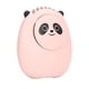 thumbnail image 2 of Ventilador de cuello portátil lindo oso 3 velocidades USB recargable silencioso mini ventilador sin aspas con cordón para viajes oficina rosa, 2 of 5