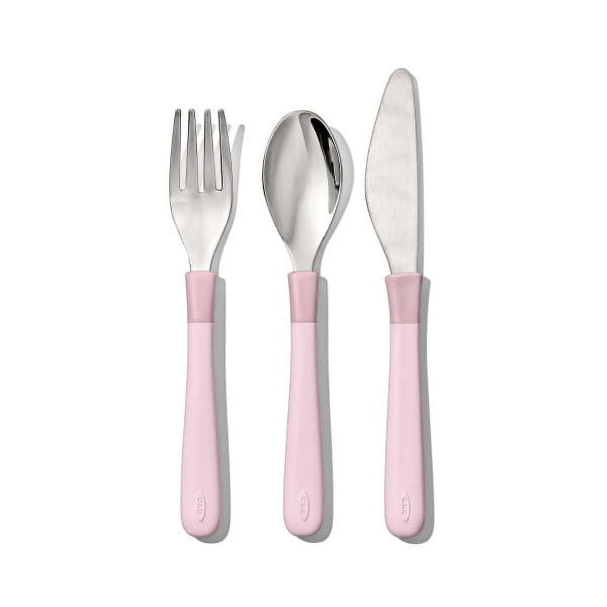 OXO Tot Cutlery Set for Big Kids, Blossom