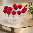YHAIOGS Extra Large Flower Indoor Woven Flower Stand Wooden Flower