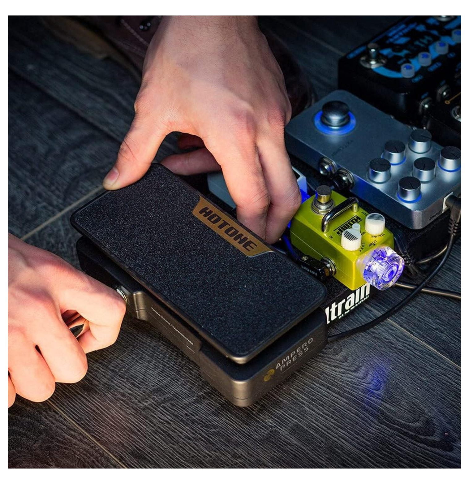 Volume Expression 2 in 1 Guitar Effects Pedal Passive EXP Ampero Press Guitar Pedal