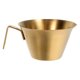 thumbnail image 1 of Taza medidora de acero inoxidable para espresso con asa y pico vertedor de metal, tazas para espresso, accesorios para herramientas de barista, 1 of 7