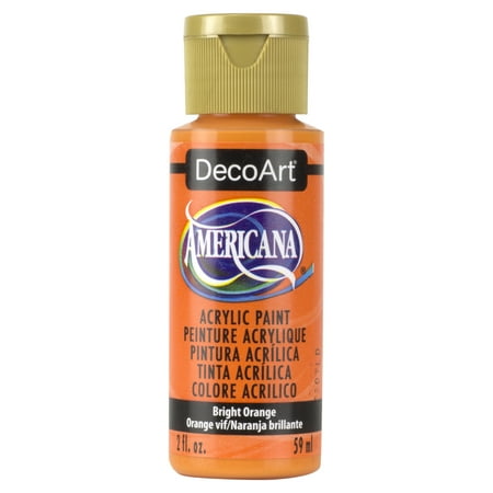 UPC: 0766218011862 | DecoArt Americana Acrylic Paint 2 oz. Bright Orange