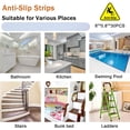 thumbnail image 2 of 30 PCS Bathtub Non Slip Stickers. Safety Shower Non Slip Adhesive Strips Treads for Bathroom Floor Tub Stairs Ladders Pools Boats. Bathtub Appliques for Adults & Kids with Scraper (White), 2 of 5