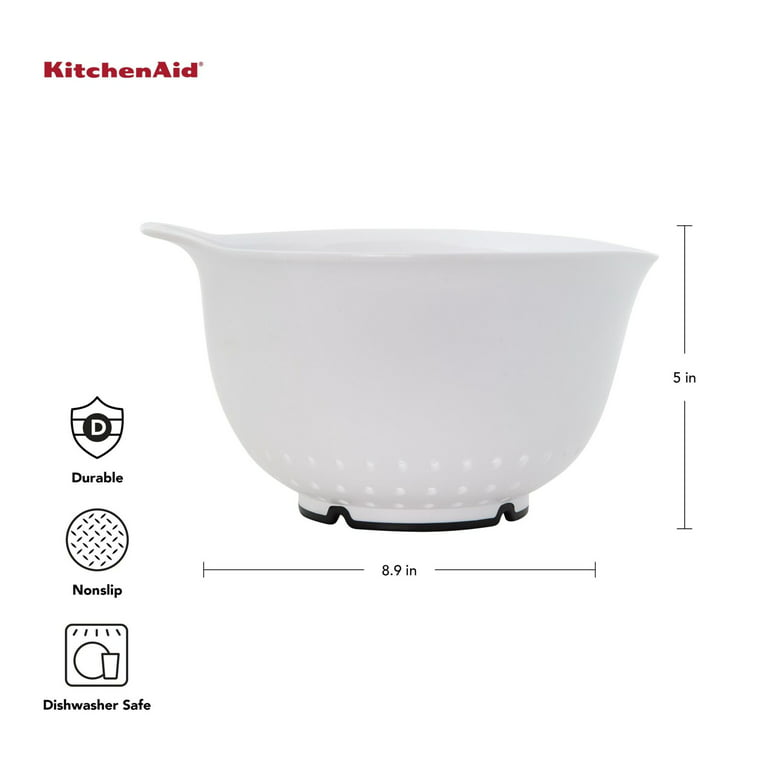KitchenAid Universal 2 Quart Bowl Colander White 