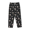 thumbnail image 4 of Daiia cute Skull bone Women's Sleep Pant with Pockets and Drawstring,Pajama Pants-X-Large, 4 of 9