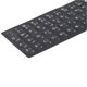 thumbnail image 2 of Autocollant pour clavier arabe, étanche, fond noir, pour ordinateur portable, de bureau, PC, 2 of 4