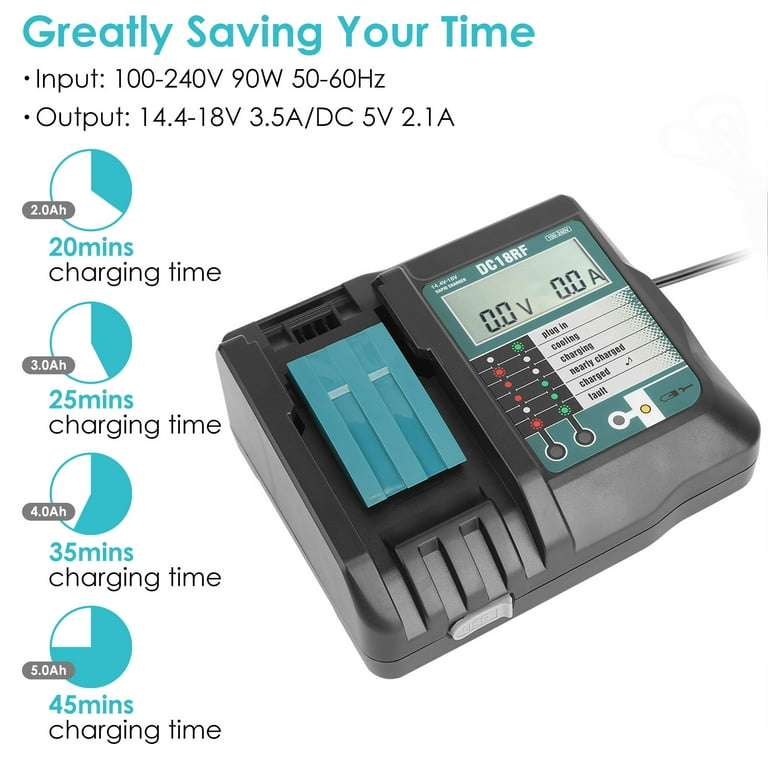 Makita charger for bl1830 sale