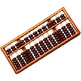 thumbnail image 1 of Calculadora china de de madera de 13 filas, 28x12x2cm para adultos y , 7 por fila amarillas Zulema Calculadora, 1 of 8