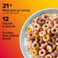 thumbnail image 4 of Fruity Cheerios, Heart Healthy Whole Grain Oat Cereal, Gluten Free, Family Size, 18.4 oz, 4 of 15