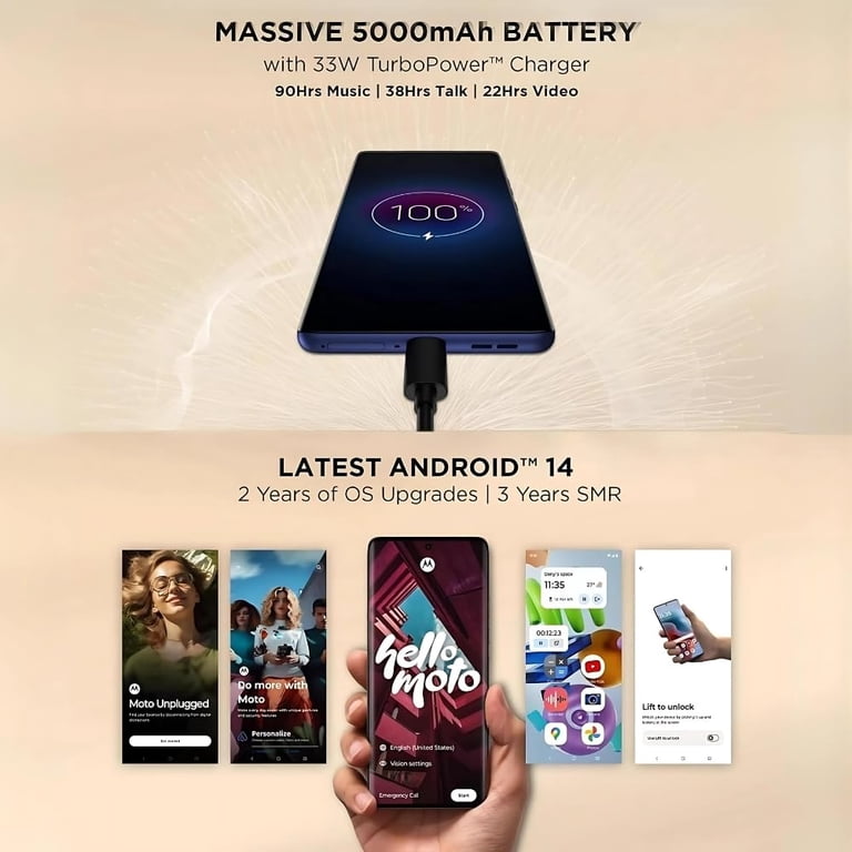 Motorola Moto G85 5G – 8GB/256GB, Cobalt Blu, Schermo 6.67", Fotocamera 50MP, Dual SIM Ibrida