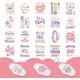 thumbnail image 1 of 10 hojas de pegatinas de transferencia UV DTF positivas "Está bien, eres amado", calcomanías UV DTF, pegatinas de transferencia UV DTF de salud mental, 1 of 9