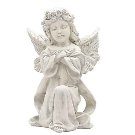 

Resin Beautiful Girl Angel Miniature Statue Ornament Cute Sculpture Modern Art Sketch Model Home Decoration Figurine A