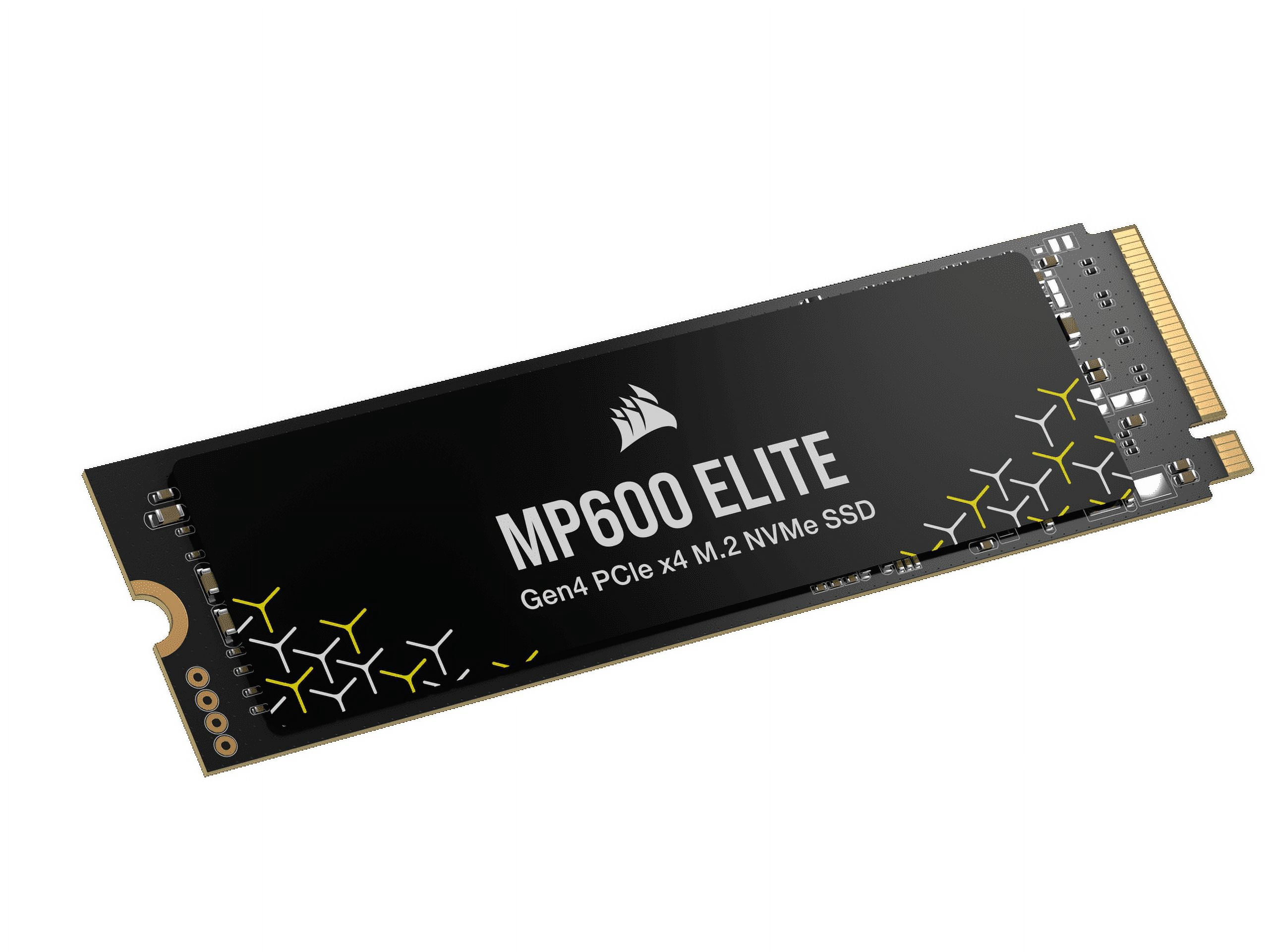 Corsair MP600 Elite M.2 2280 2TB PCI-Express 4.0 x4, NVMe 1.4 3D TLC Internal Solid State Drive Up to 7000 MB/sec (SSD) CSSD-F2000GBMP600ENH