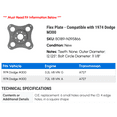 thumbnail image 2 of Flex Plate - Compatible with 1974 Dodge M300, 2 of 2