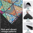 thumbnail image 3 of Multicolor Ethnic Geometric Pattern Kitchen Rugs Sets Of 3,Kitchen Runner Rugs Non Skid Washable,Decorative Kitchen Floor Mats for Kitchen,Sink,Laundry,17"x30"+ 17"x47" + 17"x59", 3 of 6