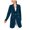 Blue, variant on My Items Womens Blazers Casual Fall Fashion Jackets Warm Faux Coat Cardigan Winter Solid Long Sleeve Outerwear