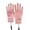 Pink, variant on Winter Usb Heated Warm Gloves Heated Hand Warmer Finger Wrapped Gloves for Hiking Driving Running Cycling