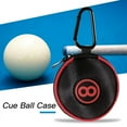 thumbnail image 6 of 3X Clip-on Cue Ball Case,Cue Ball Bag for Attaching Cue Balls,Pool Balls,Billiard Balls,3 x Cue Ball Bag,Black, 6 of 7