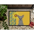 thumbnail image 3 of Carolines Treasures WDK5380MAT 18 x 27 in. Summer Sunflowers Silver Chihuahua Indoor or Outdoor Mat, 3 of 7