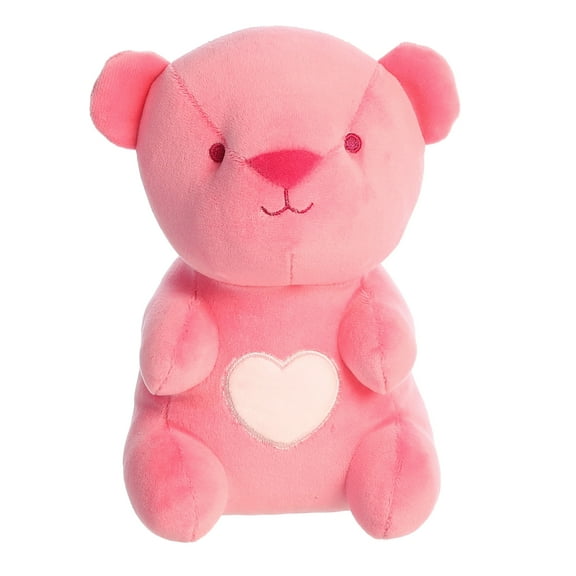 Aurora - Small Pink Valentine - 8" Yummy Heartbear - Heartwarming Stuffed Animal