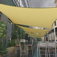 thumbnail image 2 of Amgo 5' x 8' Custom Size Beige Rectangle Square Waterproof Sun Shade Sail Order To Make UPF50+ AMWTPS9.5 Canopy Awning, 98% UV Blockage Water Resistant, Backyard Patio Garden (We Customize), 2 of 9