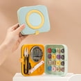 thumbnail image 3 of Multi-Function Sewing Kits DIY Thimble Thread Storage Bag Scissors Sewing Box Set for Beginner Quilting Travel Sewing Accessories - Light Green, 3 of 7