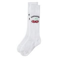 thumbnail image 3 of MeMoi Girls "Cherrific"  Cotton-Rich Mini-Ribbed Novelty Knee High Sock - Girls - Female, 4, White, 3 of 3