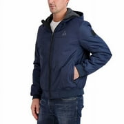 Gerry Men’s Hooded Bomber Jacket Blue
