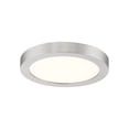 thumbnail image 2 of Quoizel Outskirts 8" Ceiling Light in Brushed Nickel, 2 of 4
